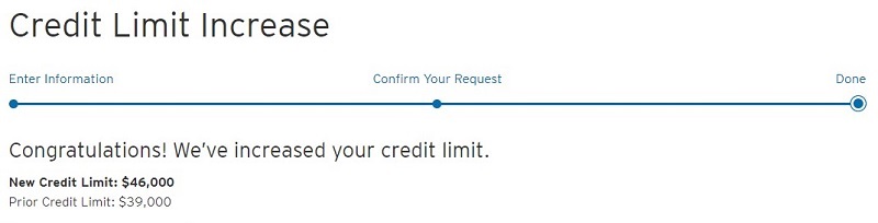Citi Credit Limit Increase Confirmation - January 2023