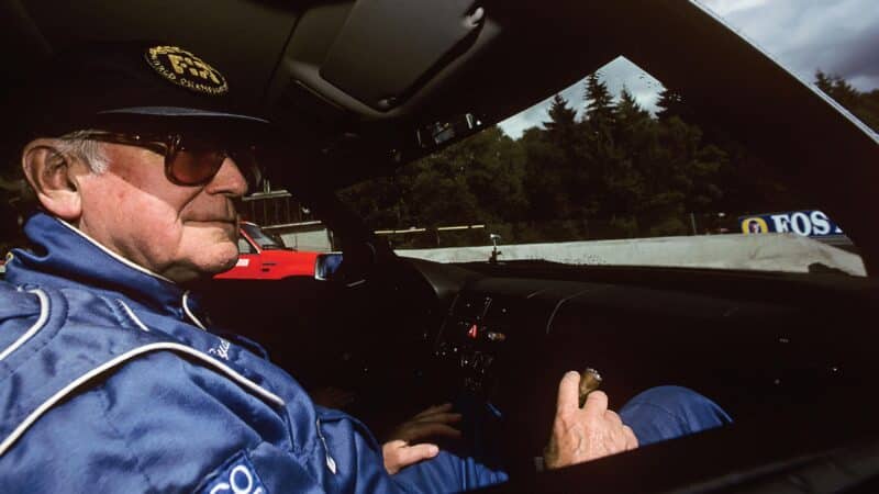 Sid Watkins with cigar